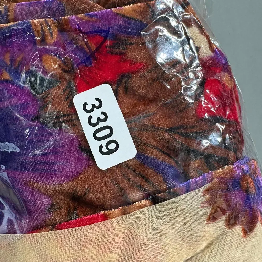 Woven Heart Vibrant Floral Kimono Cardigan One‎ Size Flowy Draped Boho Style - Picture 14 of 16